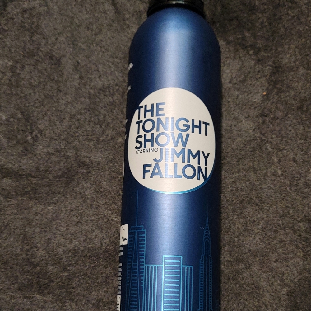 The Tonight Show With Jimmy Fallon Reusable Metal Collectible Water Bottle